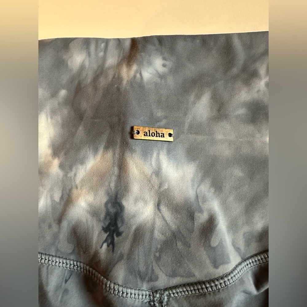 Love Fitness Blue Tie Dye Leggings - Picture 7 of 7